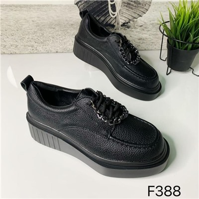 Туфли F388 черные