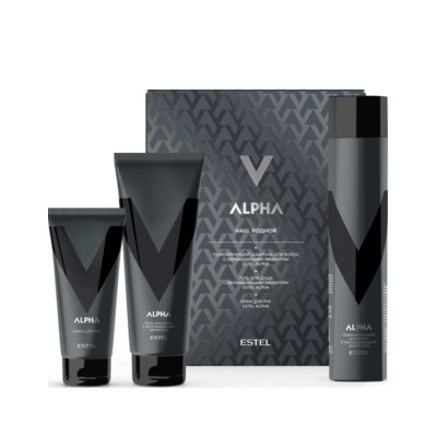 E-S-T-E-L ALPHA Набор "Наш. Родной" (Шампунь + гель д/душа + крем д/рук)