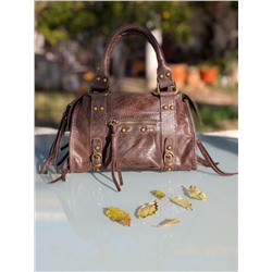 Зимние ботинки  AB.Z. 27001 Chocolate +Итальянская сумка  AB.Z · Pelle · Gabana marron Акция