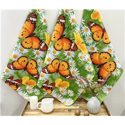 Набор полотенец  вафельных - 50х60 см( 3 шт) ПВ-5313 вид 1