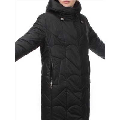 TR-2301 BLACK Пальто зимнее женское (верблюжья шерсть)