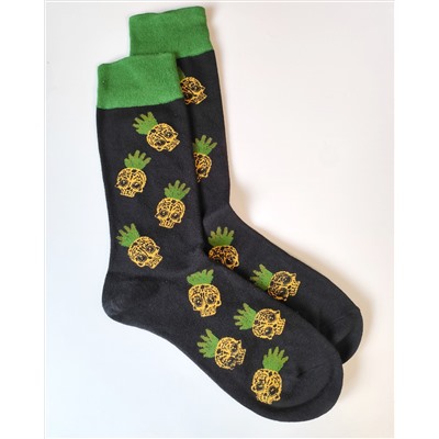 Носки р.35-40 "Niceee" Ананас-Череп