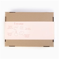 Набор подарочный новогодний «Этель: Весёлого Нового года»: плед и аксессуары