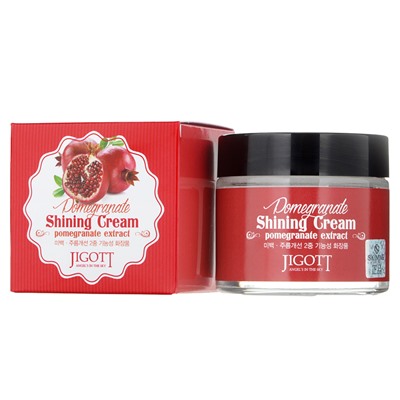 Крем для лица Jigott Pomegranate Shining CreamКорейская косметика по оптовым ценам. Популярные бренды Корейской косметалогии в интернет магазине ooptom.ru.