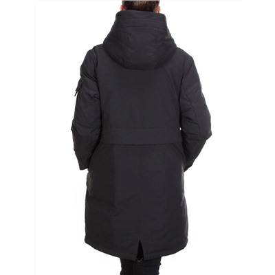 YR-119 BLACK Куртка зимняя женская АЛИСА (200 гр. холлофайбера)