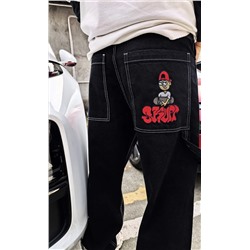 Джинсы муж. F511-0100 l.black