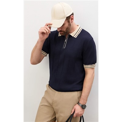 Поло P611-1537 d.blue