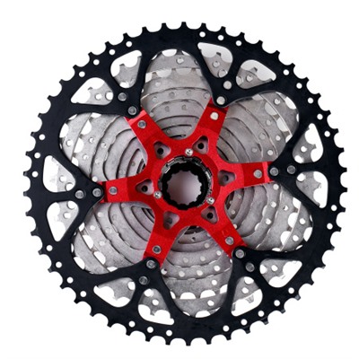 Кассета SUNSHINE MTB. 12 скоростей. 11-50T. HR12-50. никелиров. ALU паук. 595 г /уп 20/