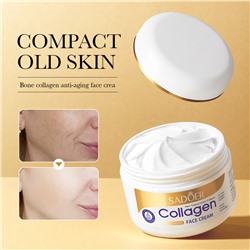 SADOER Крем для лица COLLAGEN Anti-Aging Омолаживающий КОЛЛАГЕН 60г