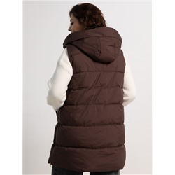 Жилет утепленный Вега (горький шоколад) Б15304-18М