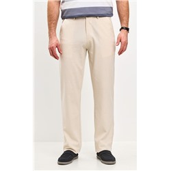 Брюки лен F511-0851 l.beige