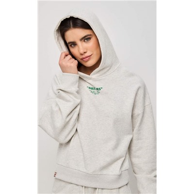 Худи P412-0521 l.grey melange
