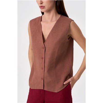 Жилет — Ж159Т корица