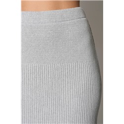 Юбка И 014 дл/св.серый