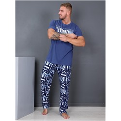 Революция-man - пижама синий