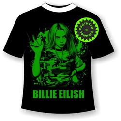 Подростковая футболка Билли Айлиш (Billie Eilish) 1089