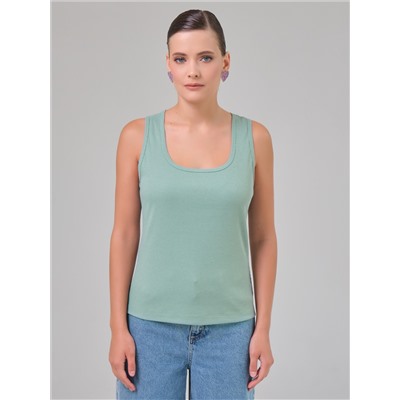 Топ трикотажный однотонный