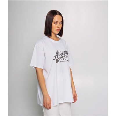 Футболка #КТ04305, белый