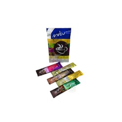 Растворимое кофе 3 в 1 ассорти из 5 вкусов от Khao Shong 3in1 Coffee Mix Powder 5 Sticks