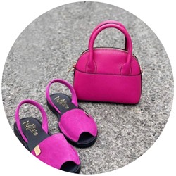 Ab.Zapatos • 3106-8 • magenta+Ab.Zapatos PELLE Peque (550) FUXIA