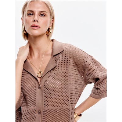 Рубашка ELODIE, Шоколад