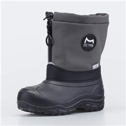 Сноубутсы Котофей 664154-44 сер/черн ( 2,5)