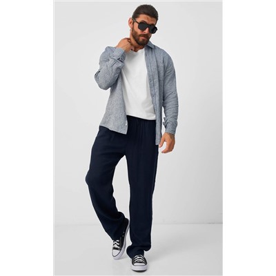 Брюки F511-0855-1 d.blue