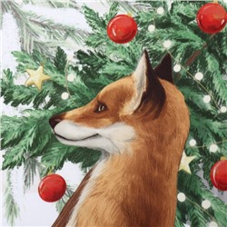 Шторы «Этель. Новогоднее чудо», 145×260 см, 2 шт., 140 г/м²
