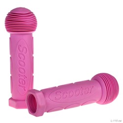 Грипсы детские SCOOTER 115/85мм 2шт/уп 10/100/200/ розовые