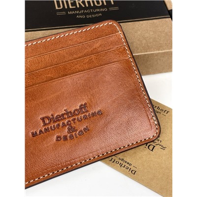 Мужской кожаный кардхолдер (кредитница) Dierhoff Д 6027-923/Р