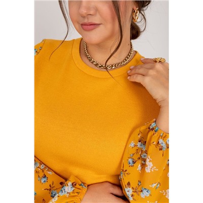 Джемпер АА-34 горчица