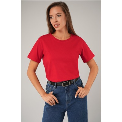 Женская базовая хлопковая футболка Happyfox