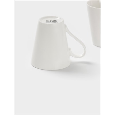 Набор кружек Magisto English tea party, 2 шт., 300 мл, фарфор, белый