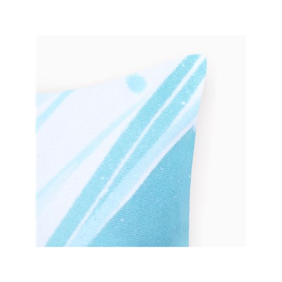 Наволочка декоративная новогодняя «Этель», 40×40 см, велюр