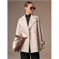 Плащ женский светло-бежевый