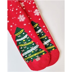 Носки НГ р.35-40 "New Year's magic" Ёлка