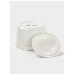 Сахарница Magistro «Бланш», 250 мл, с крышкой, фарфор, белая