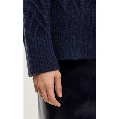 Джемпер F522-1502 d.blue