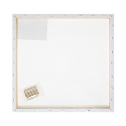 Холст на подрамнике Calligrata, хлопок 100%, 1.6×40×40 см, акриловый грунт, мелкозернистый, 280 г/м²