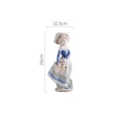 Статуэтка Дама 28 см / HP069 /уп 24/