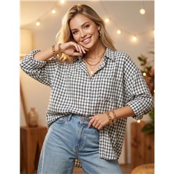 Рубашка OVER SIZE (хлопок)