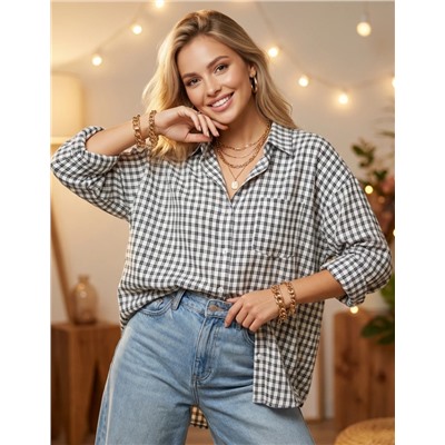 Рубашка OVER SIZE (хлопок)