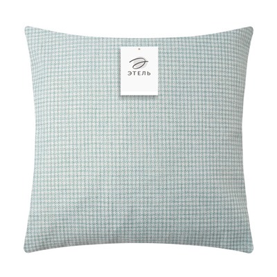 Наволочка декоративная «Этель», 45×45 см, зелёная