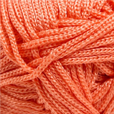 Пряжа для вязания спицами, крючком YarnArt, «Macrame Макраме», 100% полиэстер, 130 м/90 г, (160 св. коралл)