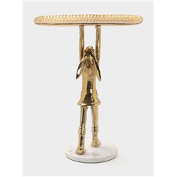 Блюдо «Зайка», 24×38×48 см, алюминий