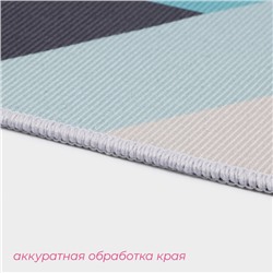Коврики для ванной и туалета Доляна «Свэч», 2 шт., 50×80 см, 40×50 см