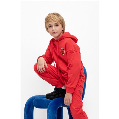 Джемпер красный к446 Crockid