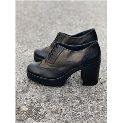 VERTIGO · 16987Z+Ab.Zapatos PELLE Peque (550) Negro АКЦИЯ