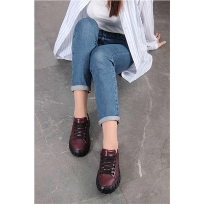 Кеды ED'ART 127.91505'bl. Бордовый R