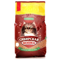 Наполнитель 3л УНИВЕРСАЛ (впитывающий) СИБИРСКАЯ КОШКА
